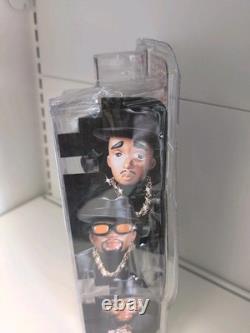 Mezco RUN DMC Figures FULL SET Run DMC & Jam Master Jay Rap Hip Hop 80's