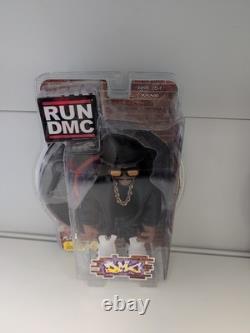 Mezco RUN DMC Figures FULL SET Run DMC & Jam Master Jay Rap Hip Hop 80's