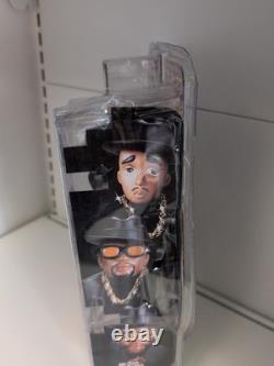 Mezco RUN DMC Figures FULL SET Run DMC & Jam Master Jay Rap Hip Hop 80's