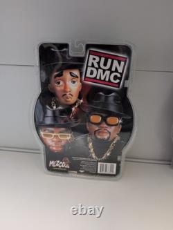 Mezco RUN DMC Figures FULL SET Run DMC & Jam Master Jay Rap Hip Hop 80's