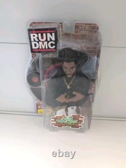 Mezco RUN DMC Figures FULL SET Run DMC & Jam Master Jay Rap Hip Hop 80's