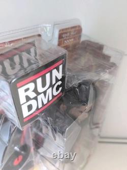 Mezco RUN DMC Figures FULL SET Run DMC & Jam Master Jay Rap Hip Hop 80's