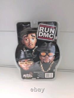 Mezco RUN DMC Figures FULL SET Run DMC & Jam Master Jay Rap Hip Hop 80's