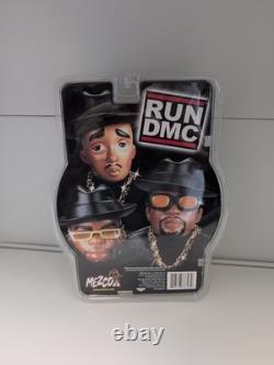 Mezco RUN DMC Figures FULL SET Run DMC & Jam Master Jay Rap Hip Hop 80's