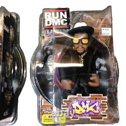 Mezco Run-DMC Action Figures Run, DMC, Rare NIP Collectible Hip Hop