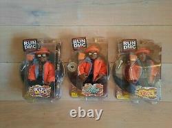 Mezco Run DMC figures orange gray jacket