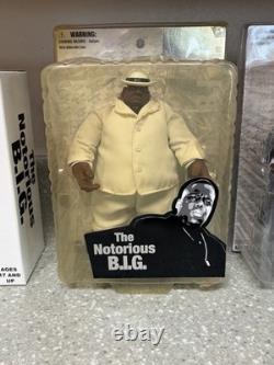 Mezco The Notorious B. I. G. 5 Figure Set Sealed Rare Biggie Smalls