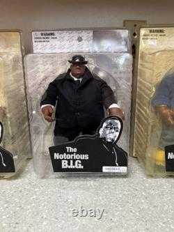 Mezco The Notorious B. I. G. 5 Figure Set Sealed Rare Biggie Smalls