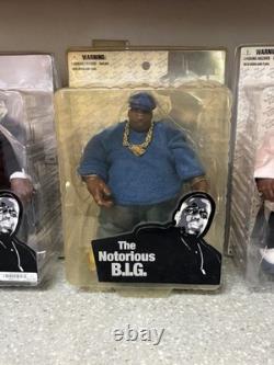 Mezco The Notorious B. I. G. 5 Figure Set Sealed Rare Biggie Smalls
