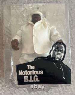 Mezco The Notorious B. I. G. Biggie Smalls White Suite 9 Action Figure BRAND NEW
