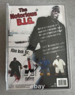 Mezco The Notorious B. I. G. Biggie Smalls White Suite 9 Action Figure BRAND NEW