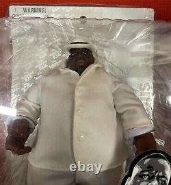 Mezco The Notorious B. I. G. Biggie Smalls White Suite 9 Action Figure. Brand New