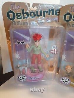 Mezco Toys The Osbourne Family Lot 2002 Posable Action Figure. Never Been Opened