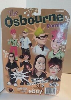 Mezco Toys The Osbourne Family Lot 2002 Posable Action Figure. Never Been Opened