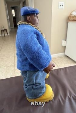 Mezco Toyz Notorious BIG Blue Sweater Version (NewithLoose)