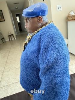 Mezco Toyz Notorious BIG Blue Sweater Version (NewithLoose)