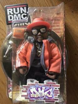 Mezco Toyz Run DMC Jam Master Figure 3 Set Orange Outfit Colletion Hobby Hiphop