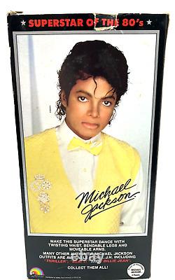 Michael Jackson 1984 Action Figure Poseable Doll American Music Awards NIB