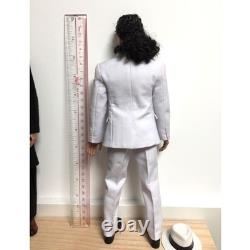 Michael Jackson 1/6 Action Figure Smooth Criminal S160 Movable White Suit USED