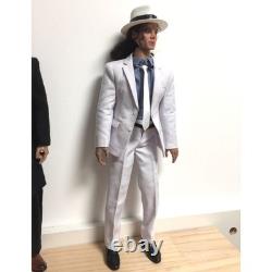 Michael Jackson 1/6 Action Figure Smooth Criminal S160 Movable White Suit USED