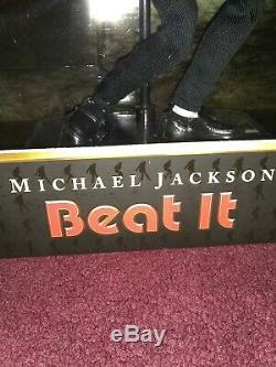 Michael Jackson Playmates Lot of 3 Figures Thriller, Beat It, Billie Jean NIB