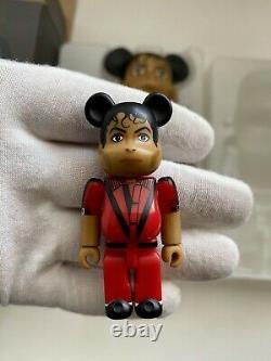 Michael Jackson Thriller 400% 100% Red Jacket Bearbrick Medicom Be@rbrick MJ