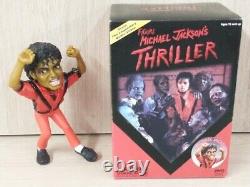 Michael Jackson Thriller Figure Vintage Svd Vintage With Case Chocking Hazard