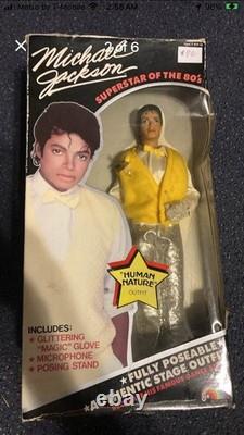 Micheal Jackson Rare 12 Action Figures with Accessories 4 Dolls New In Package