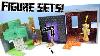 Minecraft Jazwares Series 4 Action Figure Sets Birch Forest U0026 The Nether Review