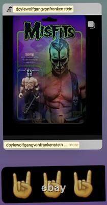 Misfits Doyle 1 off Custom Action Figure with guitar from distraction figures