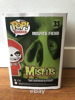 Misfits Fiend #33 Signed by Jerry Only Funko Pop Vinyl Rocks