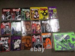 Misfits Super7 Reaction 15 Figure Sealed MOC Carry Case Translucent Red Fiend ++
