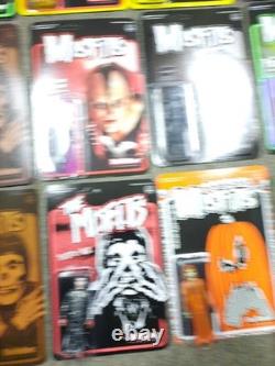 Misfits Super7 Reaction 15 Figure Sealed MOC Carry Case Translucent Red Fiend ++