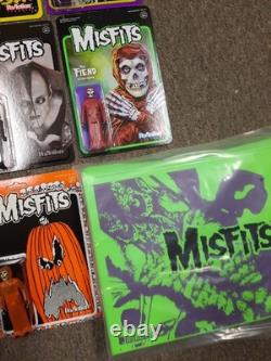 Misfits Super7 Reaction 15 Figure Sealed MOC Carry Case Translucent Red Fiend ++