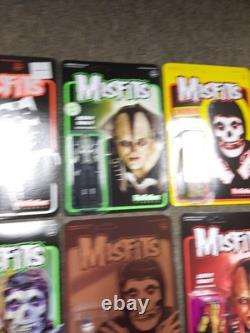 Misfits Super7 Reaction 15 Figure Sealed MOC Carry Case Translucent Red Fiend ++