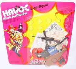 Model Toys HAVOC Super Agent MUSIC FOR MUDER 9 Doll Figure OUTFIT MOC`74 RARE