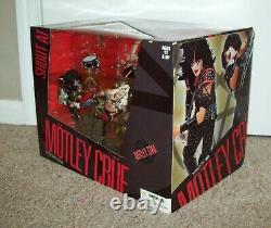 Motley Crue 2004 McFarlane Toys Box Set Shout at the Devil Figures & Stage MISB