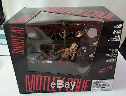 Motley Crue Figures Deluxe Edition Box Set McFarlane 2004 Shout at the Devil NEW