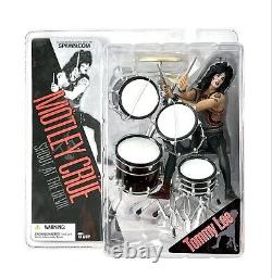 Motley Crue McFarlane Action Figure Vince Neil Tommy Lee Mick Mars Nikki Sixx