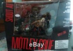 Motley Crue Shout At The Devil Deluxe Box Set NEW unopened- Todd McFarlane Toys
