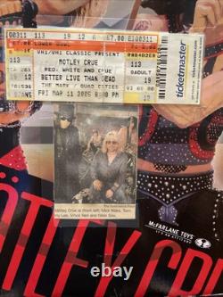Motley Crue Shout At The Devil Deluxe Stage Figure Set In Box 2004 McFarlane Toy