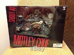 Motley Crue Shout At The Devil McFarlane Toys Deluxe Box Set New Never Opened