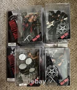 Motley Crue Shout at the Devil 2005 RARE Action Figures FULL SET McFarlane Toys