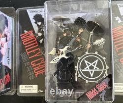 Motley Crue Shout at the Devil 2005 RARE Action Figures FULL SET McFarlane Toys