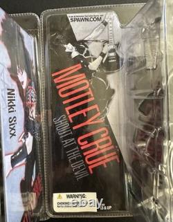 Motley Crue Shout at the Devil 2005 RARE Action Figures FULL SET McFarlane Toys