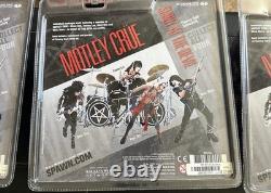 Motley Crue Shout at the Devil 2005 RARE Action Figures FULL SET McFarlane Toys