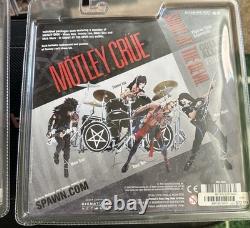 Motley Crue Shout at the Devil 2005 RARE Action Figures FULL SET McFarlane Toys