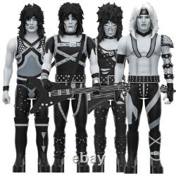 Motley Crue Super7 Reaction Figures Wave 2 Black & White Shout Devil Unpunched