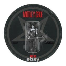 Motley Crue Super7 Reaction Figures Wave 2 Black & White Shout Devil Unpunched