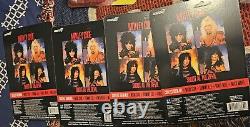 Motley Crue Super 7 ReAction Full Set SIXX, LEE, MARS, NEIL NO PUNCH OUTS